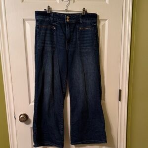 Kut from the Kloth Dark Blue Flare Jeans